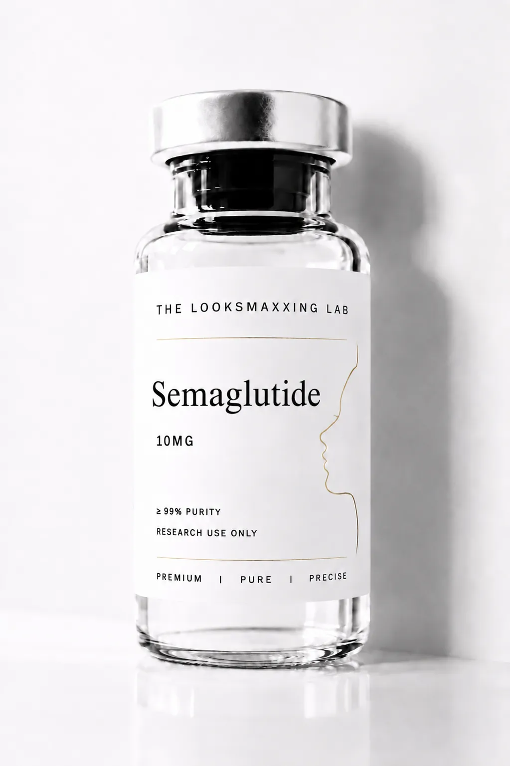 Semaglutide research peptide vial